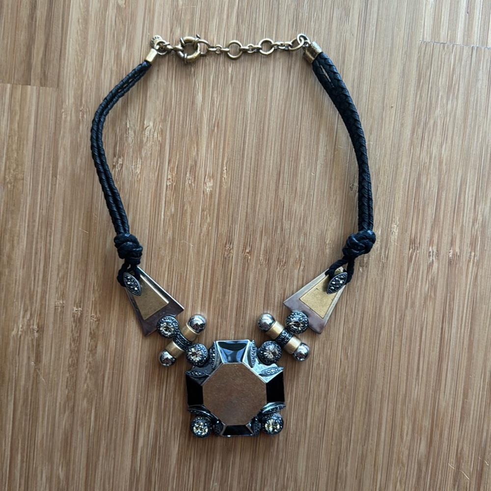 Art deco J Crew necklace